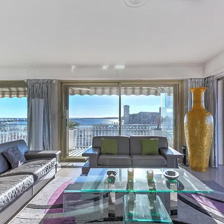 Immogroom Huge Terrace With Jacuzzi And Sea View Congress Beaches * Канны
